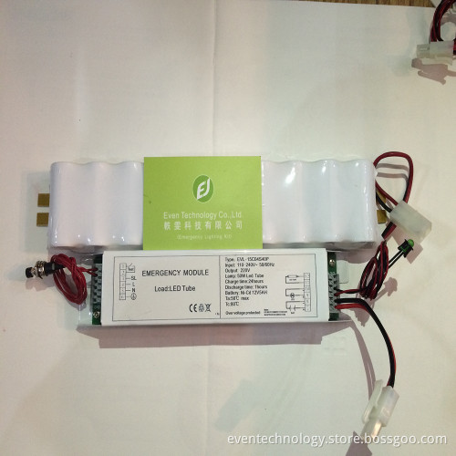 Emergency inverter for led light module 4.8V 4Ah nicd battery from EVEN manufacture